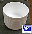 Modified PTFE Container with Conductive Bottom