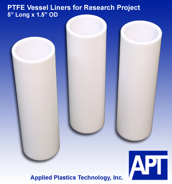 PTFE or Teflon®, another plastic material that can be machined